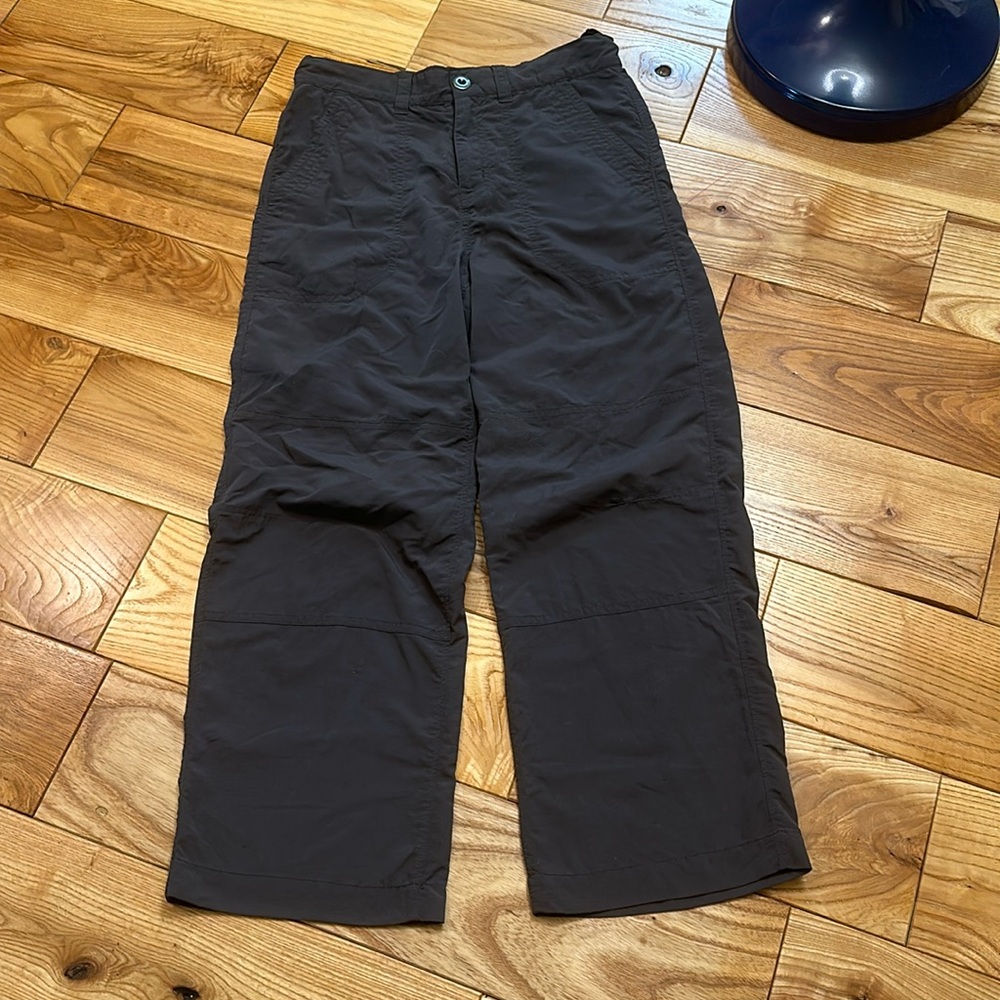 Patagonia Boys Lightweight Hiking Pants, Charcoal, Sz M (10)